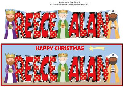 3 Wise Men Reece Alan Large Dl
