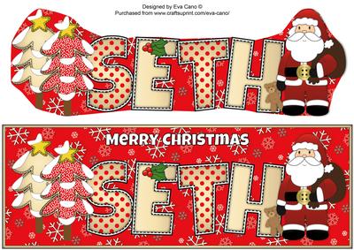Santa Seth Large Dl