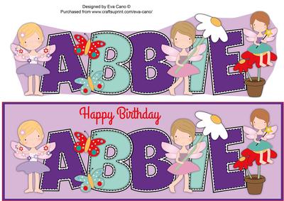 Little Fairies Abbie Large Dl