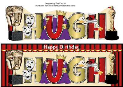 Theatrical Birthday Hugh Large Dl