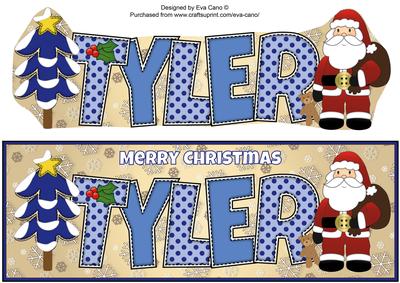 Santa Tyler Large Dl