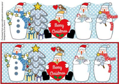 Snowmen Large Dl 2