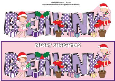 Christmas Fairies Bethany Large Dl