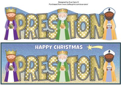 3 Wise Men Preston Large Dl