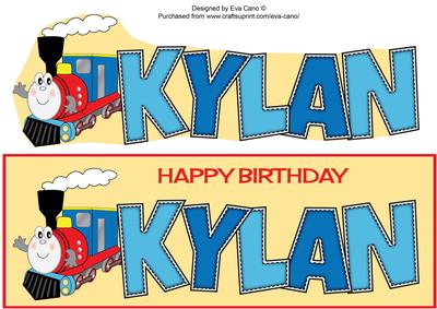 Terry the Train Kylan Large Dl
