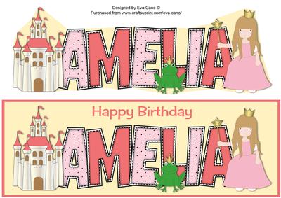 Little Princess Amelia Large Dl