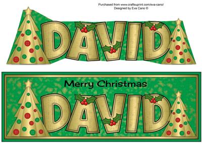 Buttons Christmas Trees Ii David Large Dl