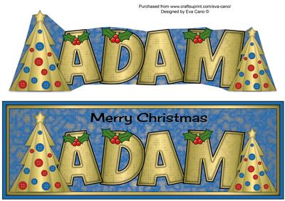 Buttons Christmas Trees Ii Adam Large Dl
