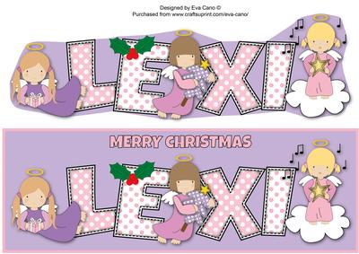 Christmas Angels Lexi Large Dl