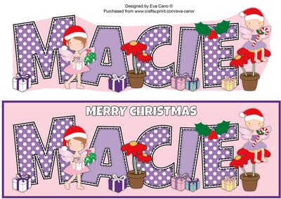 Christmas Fairies Macie Large Dl