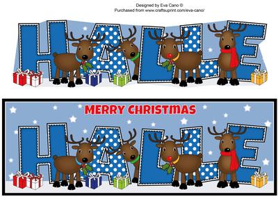 Rudolf and Friends Halle Large Dl