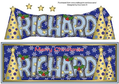 Buttons Christmas Trees Richard Large Dl