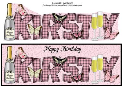 Butterflies & Bubbly Kirsty Large Dl