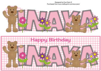 Teddies Inaya Large Dl