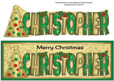 Buttons Christmas Trees Ii Christopher Large Dl