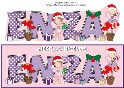 Christmas Fairies Enza Large Dl