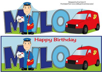 Postman Paul Milo Large Dl