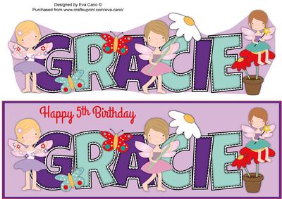 Little Fairies Gracie 5th Large Dl