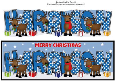 Rudolf and Friends Harrison Large Dl