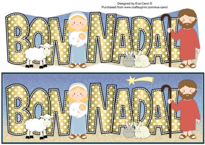 Nativity Bon Nadal Large Dl