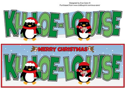 Christmas Penguins Khloe-louise Large Dl