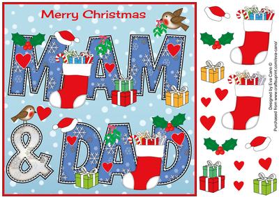 8x8 Christmas Mam & Dad