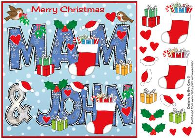 8x8 Christmas Mam & John