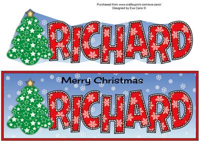 Christmas Tree Richard Large Dl
