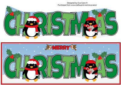 Christmas Penguins Christmas Large Dl 2