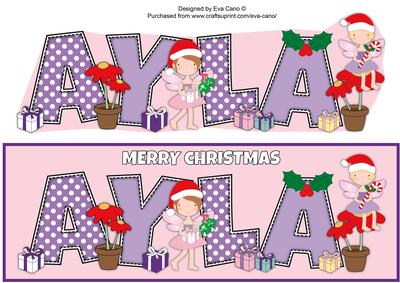 Christmas Fairies Ayla Large Dl