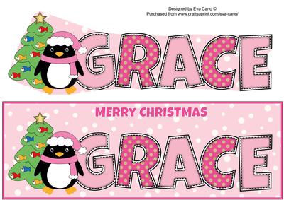 Eddie the Penguin Grace Large Dl