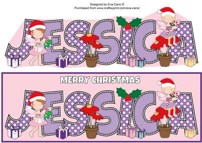 Christmas Fairies Jessica Large Dl