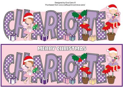 Christmas Fairies Charlotte Large Dl