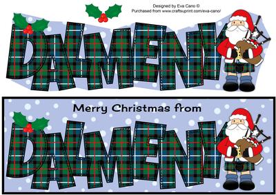 Merry Christmas from Dalmeny Large Dl