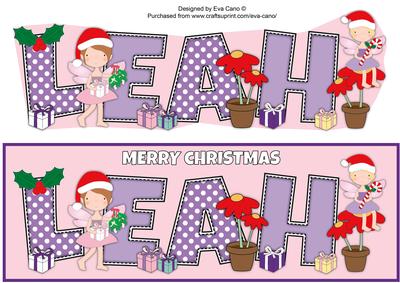 Christmas Fairies Leah Large Dl