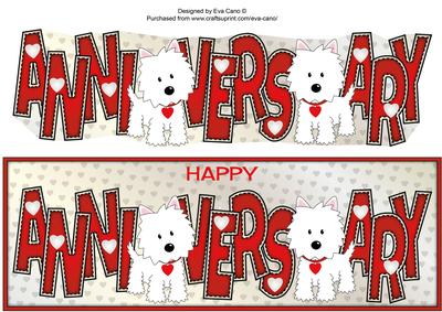 Jazz Dogs Anniversary in Red Large Dl 3