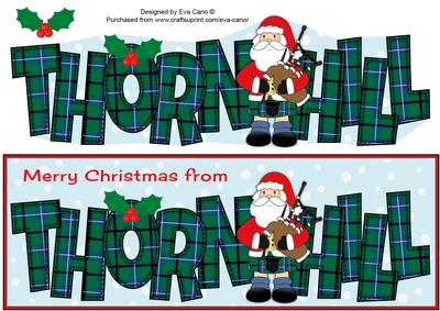 Merry Christmas from Thornhill Large Dl 2