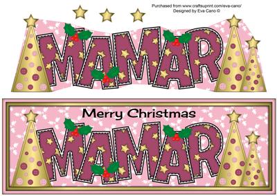 Buttons Christmas Trees Mamar Large Dl