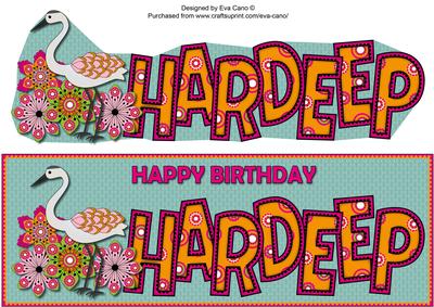 Indian Crane Hardeep Large Dl