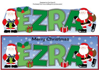 Santas Ezra Large Dl