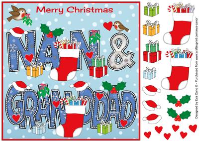 8x8 Christmas Nan & Granddad