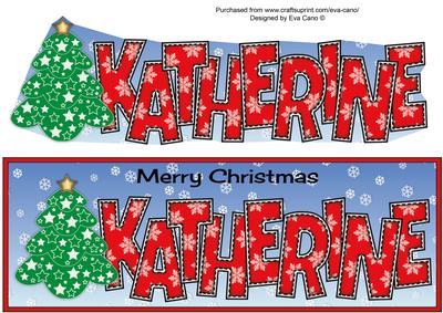 Christmas Tree Katherine Large Dl