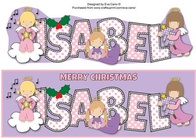 Christmas Angels Isabel Large Dl