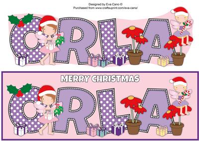 Christmas Fairies Orla Large Dl