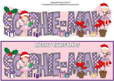 Christmas Fairies Sophie-may Large Dl