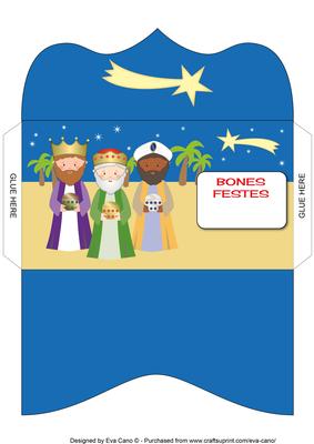 3 Wise Men Money Wallet Bones Festes