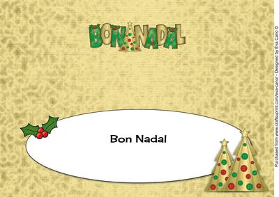 Buttons Christmas Trees Ii Bon Nadal Large Dl Insert