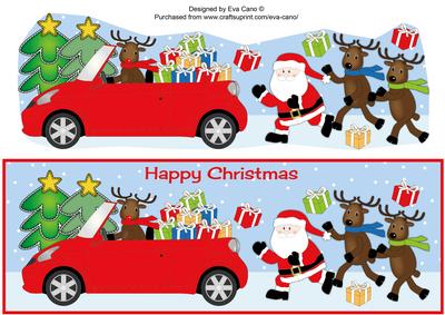 Let Me Drive Santa Large Dl