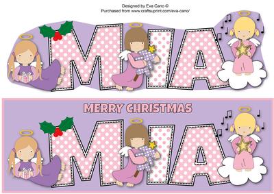 Christmas Angels Mia Large Dl