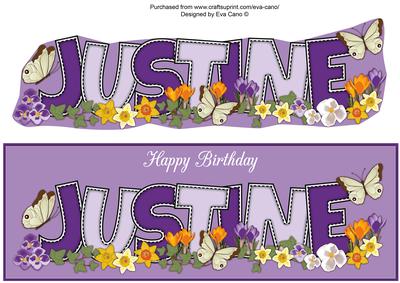 Flower Blossom Justine Large Dl